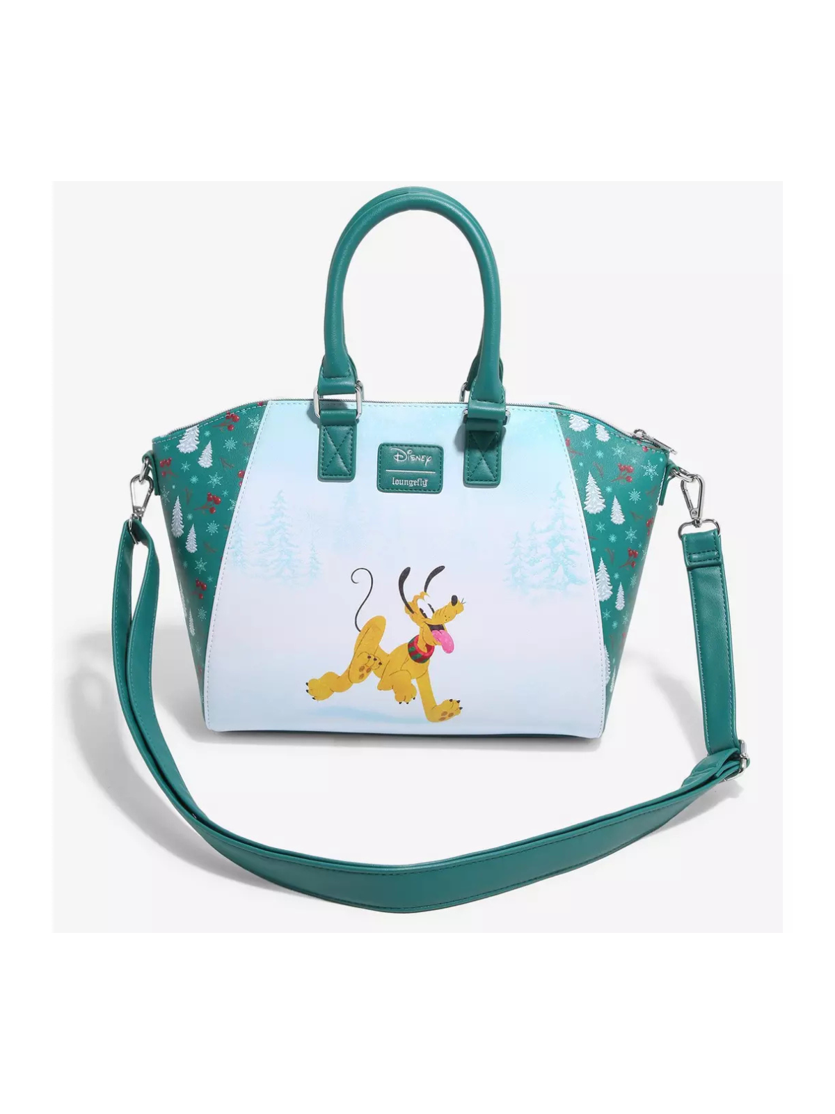 Sac à bandoulière Snowman Mickey & Minnie LOUNGEFLY