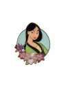 Pin's Mulan Flower Portrait Disney