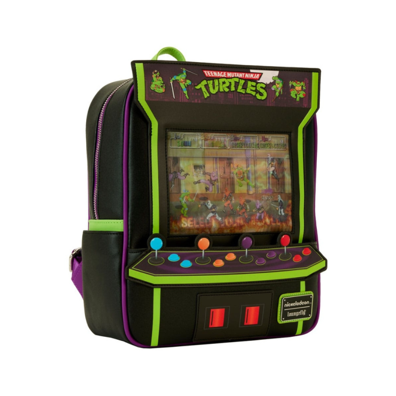 Sac à dos Vintage arcade Les tortues ninja LOUNGEFLY