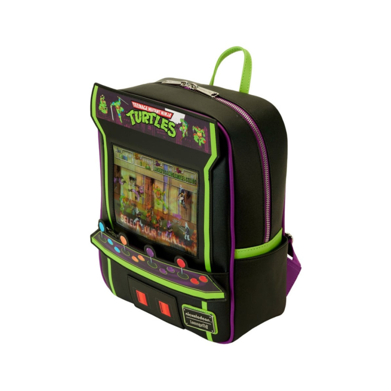 Sac à dos Vintage arcade Les tortues ninja LOUNGEFLY