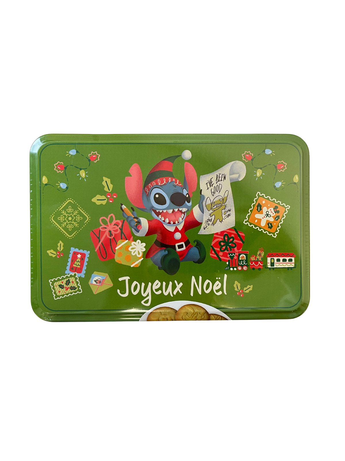 Sablés Pur Beurre Joyeux Noël Stitch Disneyland Paris