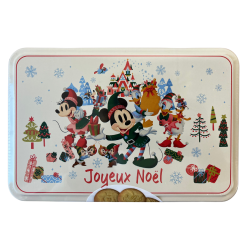 Sablés Pur Beurre Joyeux Noël Mickey et Minnie Disneyland Paris