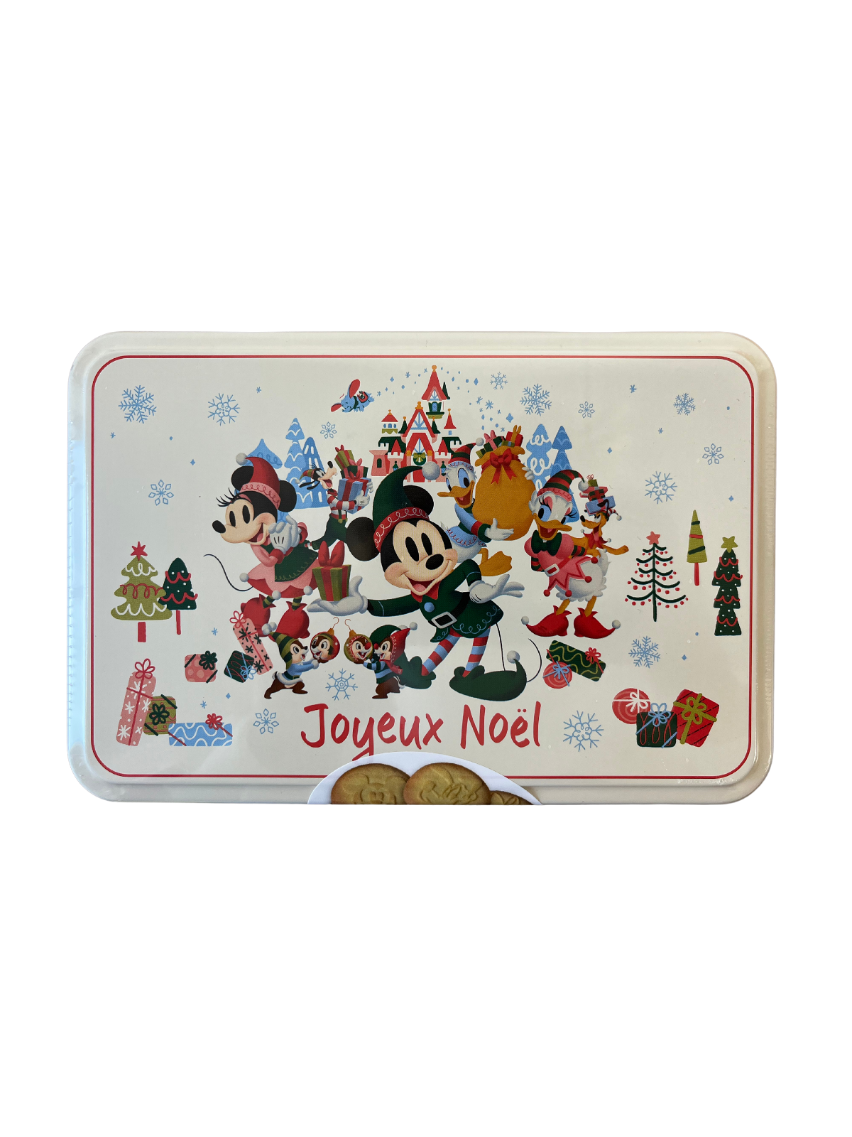 Sablés Pur Beurre Joyeux Noël Mickey et Minnie Disneyland Paris