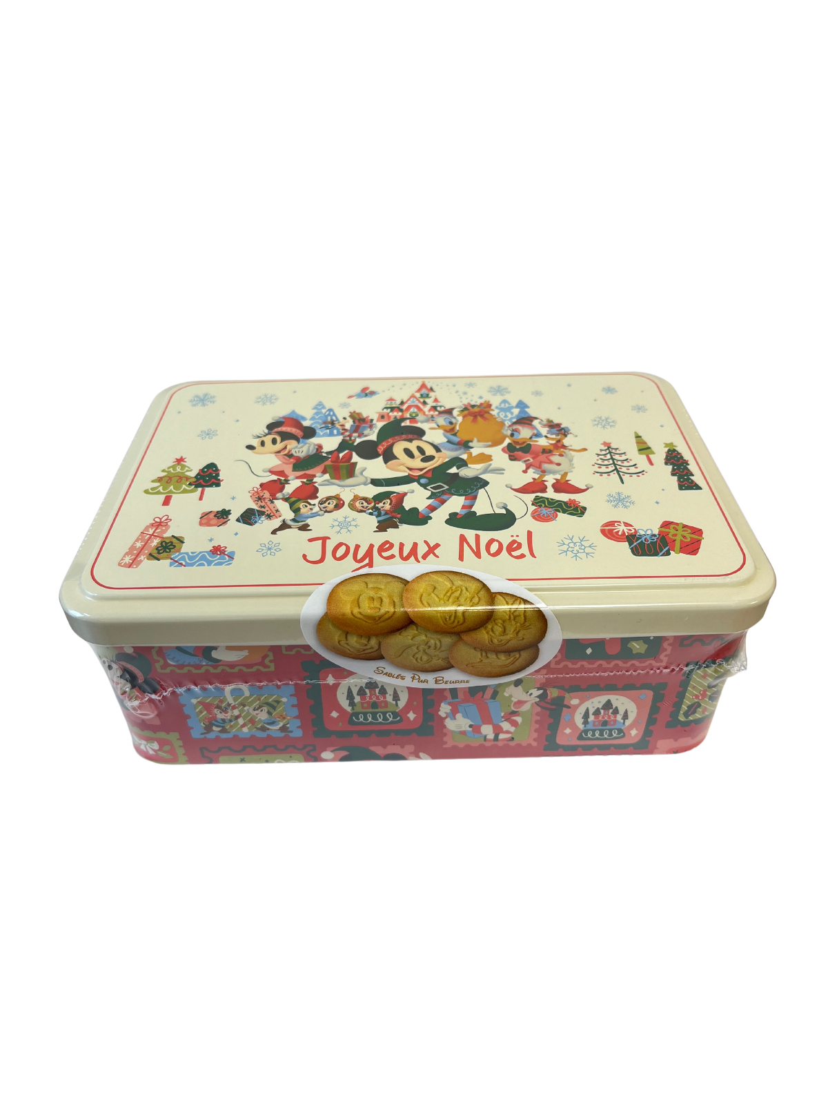 Sablés Pur Beurre Joyeux Noël Mickey et Minnie Disneyland Paris