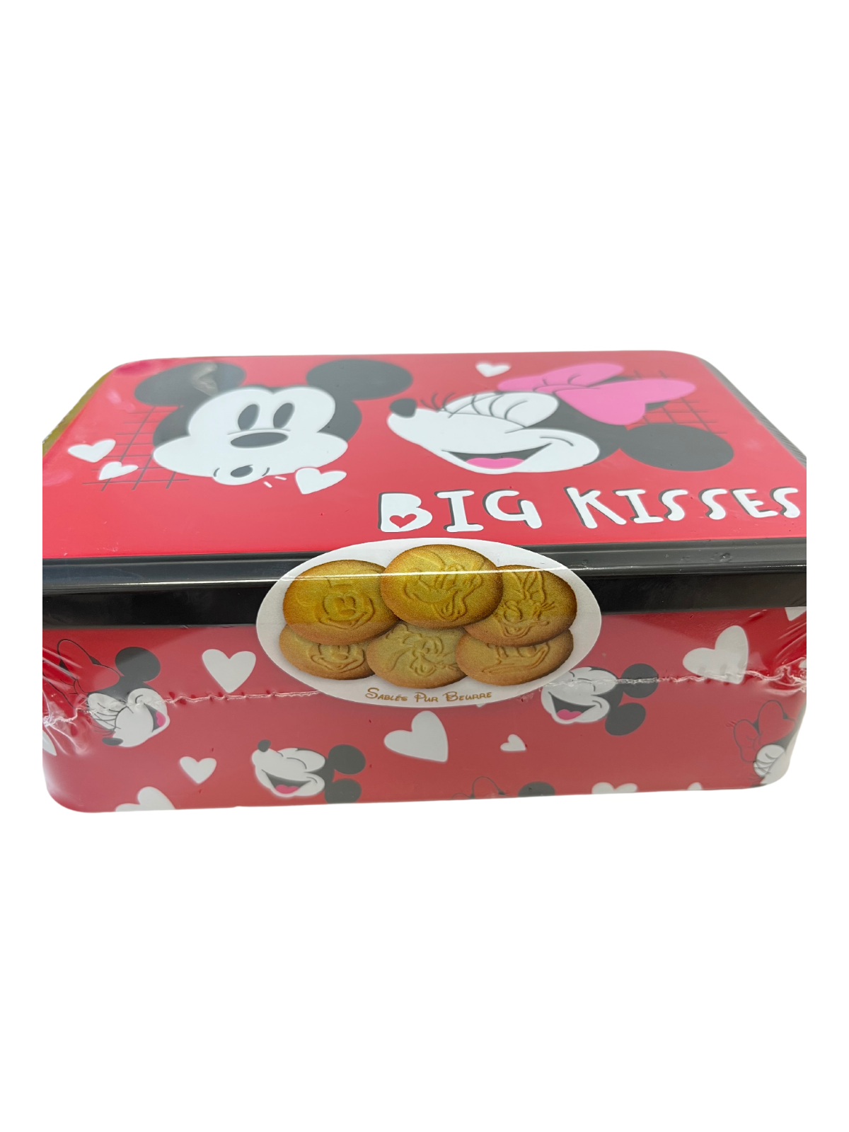 Boîte métal Mickey et Minnie Big Kisses Disneyland Paris
