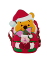 Sac Bandoulière Santa Pooh Winnie et Porcinet Loungefly