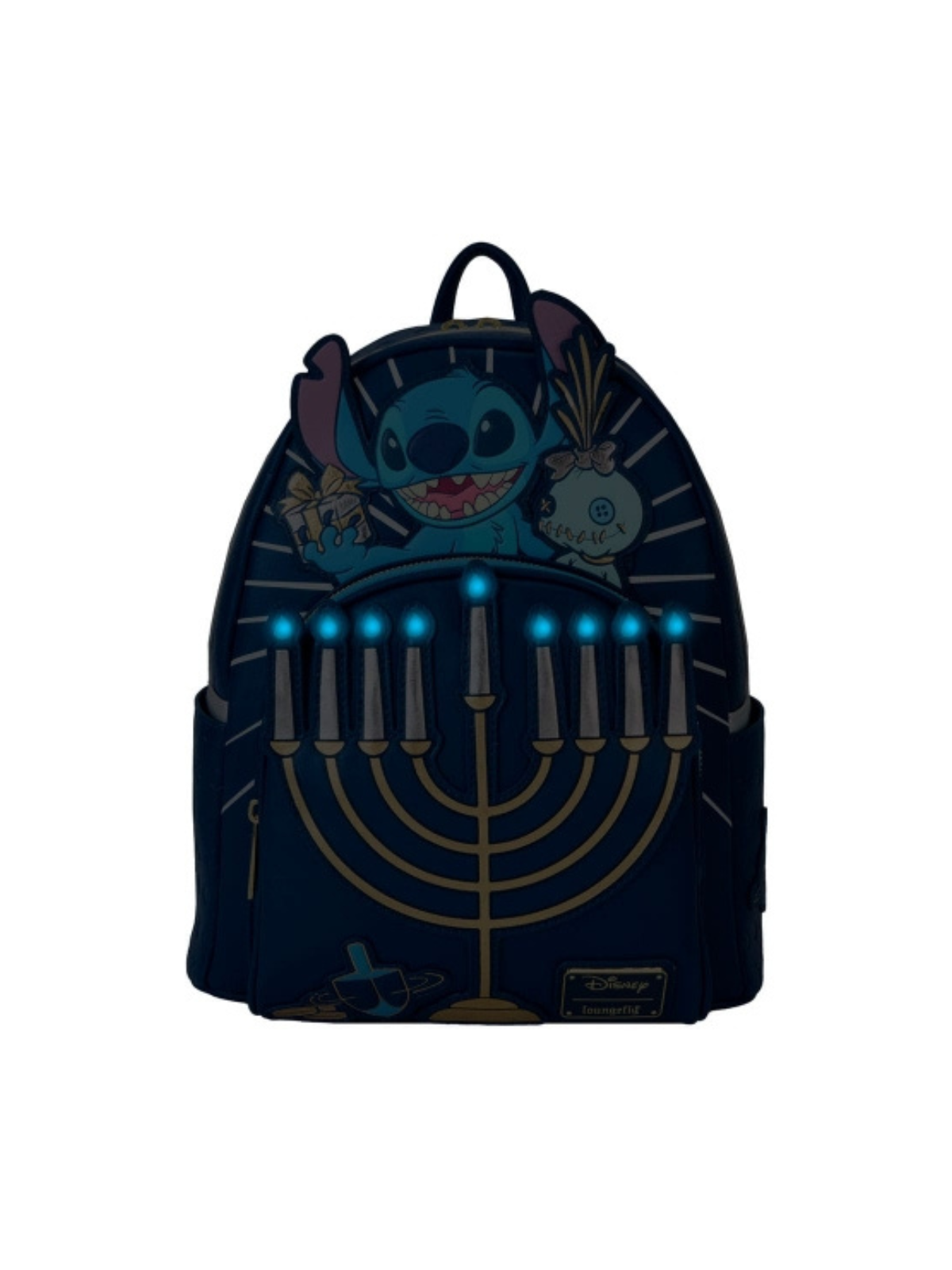 Sac à dos Mini Menorah Stitch LOUNGEFLY