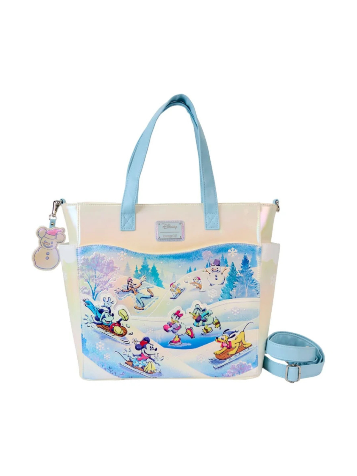Sac à main convertible Winter wonderland Mickey and friends LOUNGEFLY