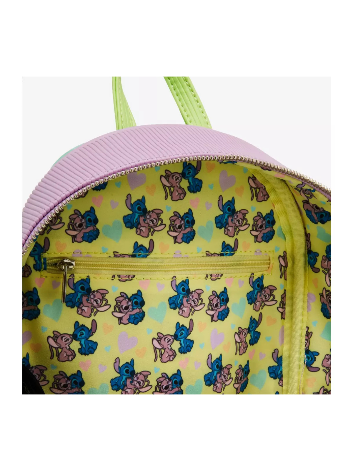 Sac à dos the series Angel and Stitch corduroy LOUNGEFLY