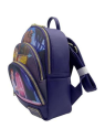 Sac à dos Triple pocket scène La belle & la bête LOUNGEFLY