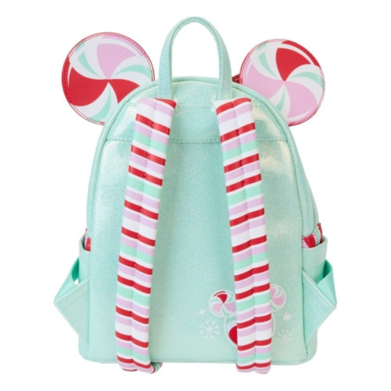 Sac à dos Holiday pepermint ornements Minnie Mouse LOUNGEFLY