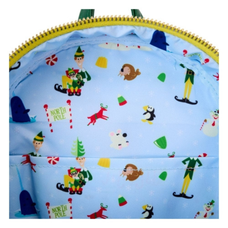 Sac à dos Elfe Buddy sequins cosplay LOUNGEFLY