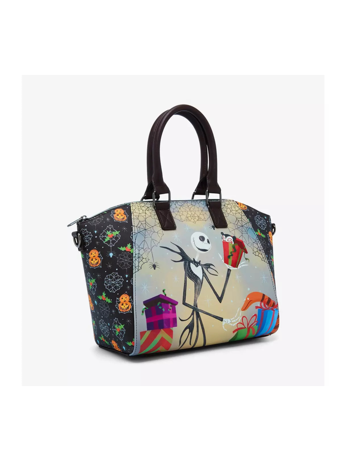 Sac à bandoulière Jack présents satchel L'étrange noël de Mr Jack LOUNGEFLY
