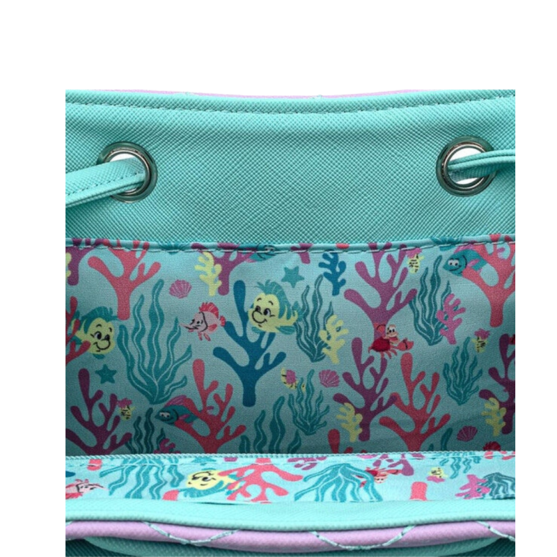 Sac à dos La Petite Sirène Ombre Scales Loungefly