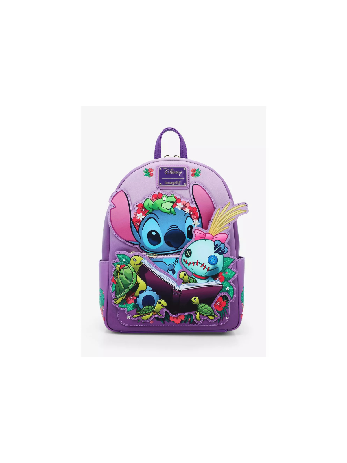Sac à dos Scrump reading Lilo & Stitch LOUNGEFLY