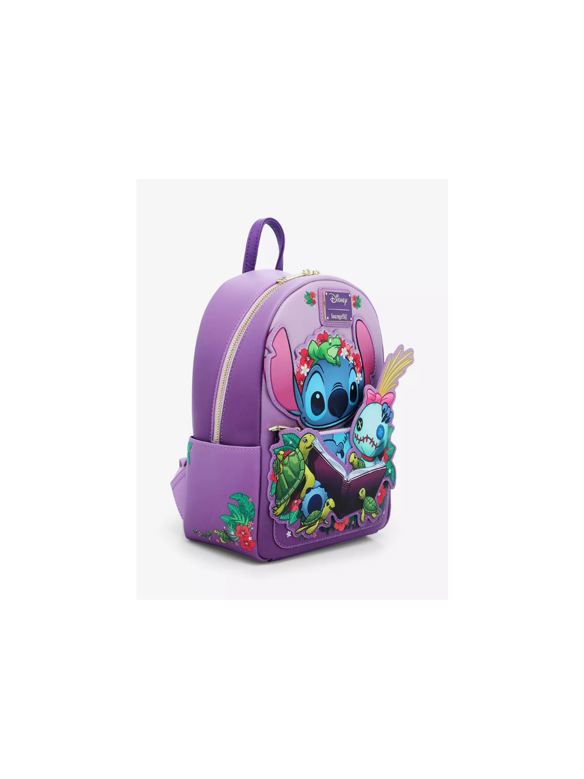 Sac à dos Scrump reading Lilo & Stitch LOUNGEFLY