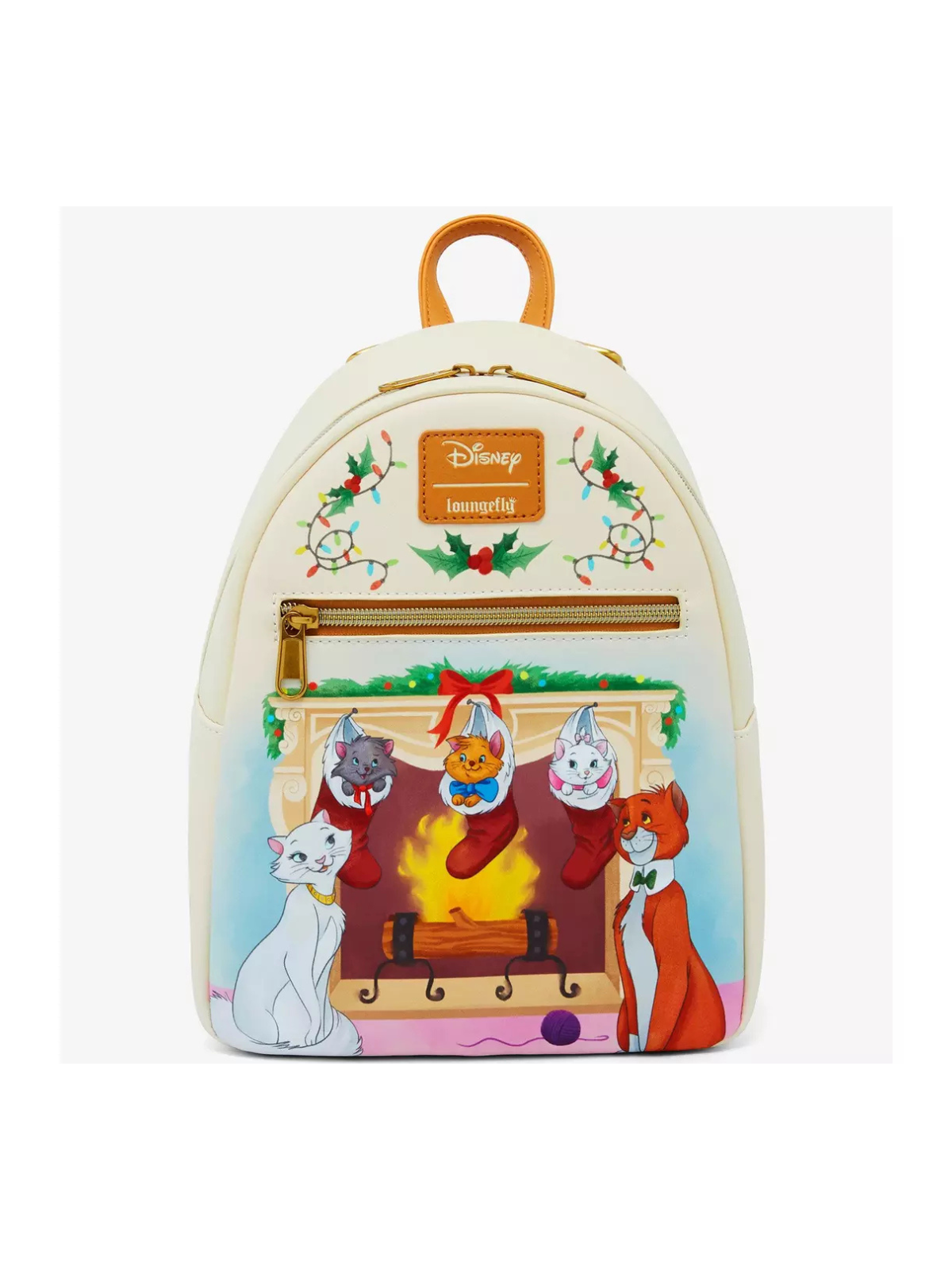 Sac à dos Christmas fireplace Les Aristochats LOUNGEFLY