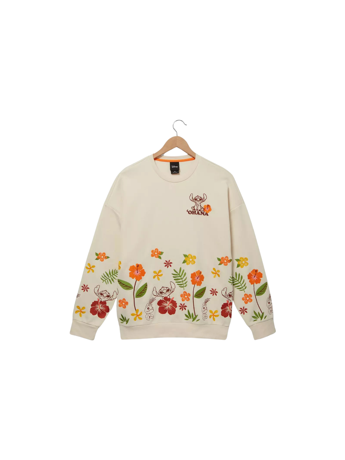 Sweat Stitch Floral Disney