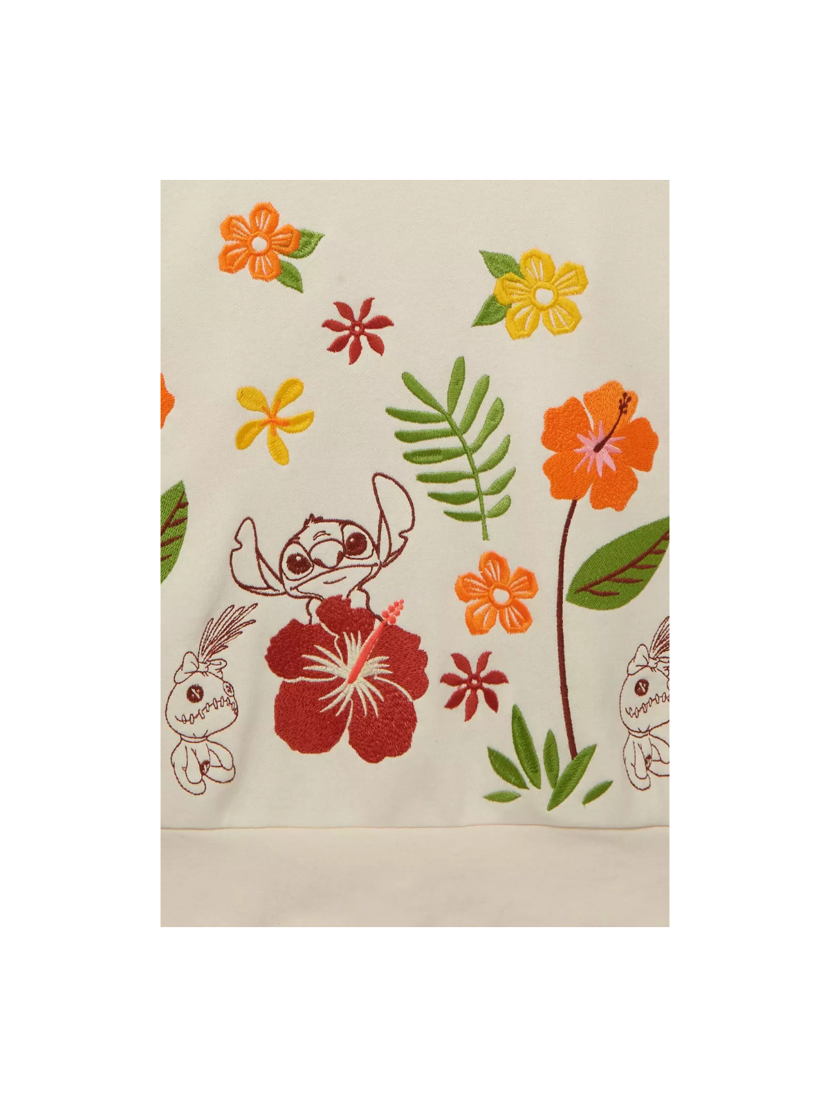 Sweat Stitch Floral Disney