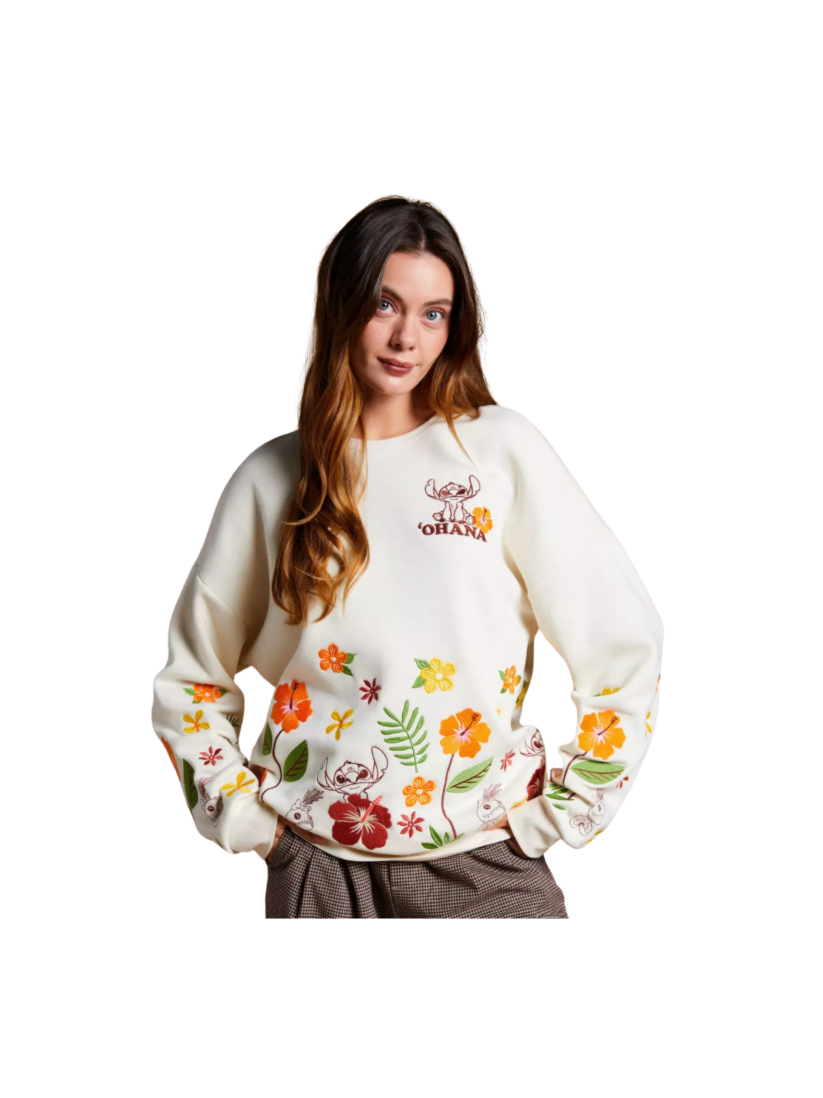 Sweat Stitch Floral Disney