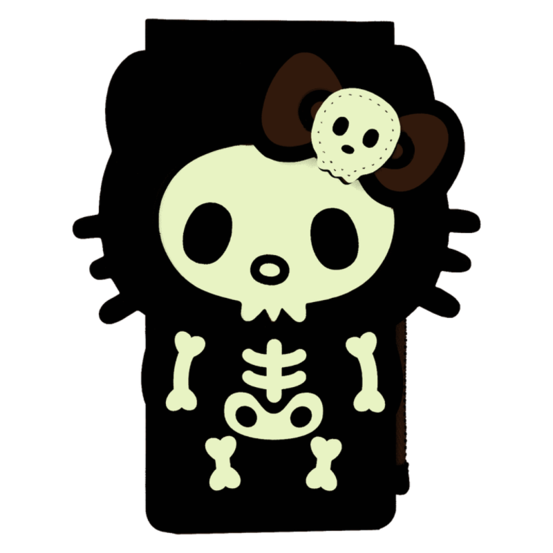 Porte cartes Skeleton costume Hello Kitty LOUNGEFLY
