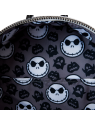 Sac à dos Jack Skellington sequins L'étrange noël de Mr Jack LOUNGEFLY