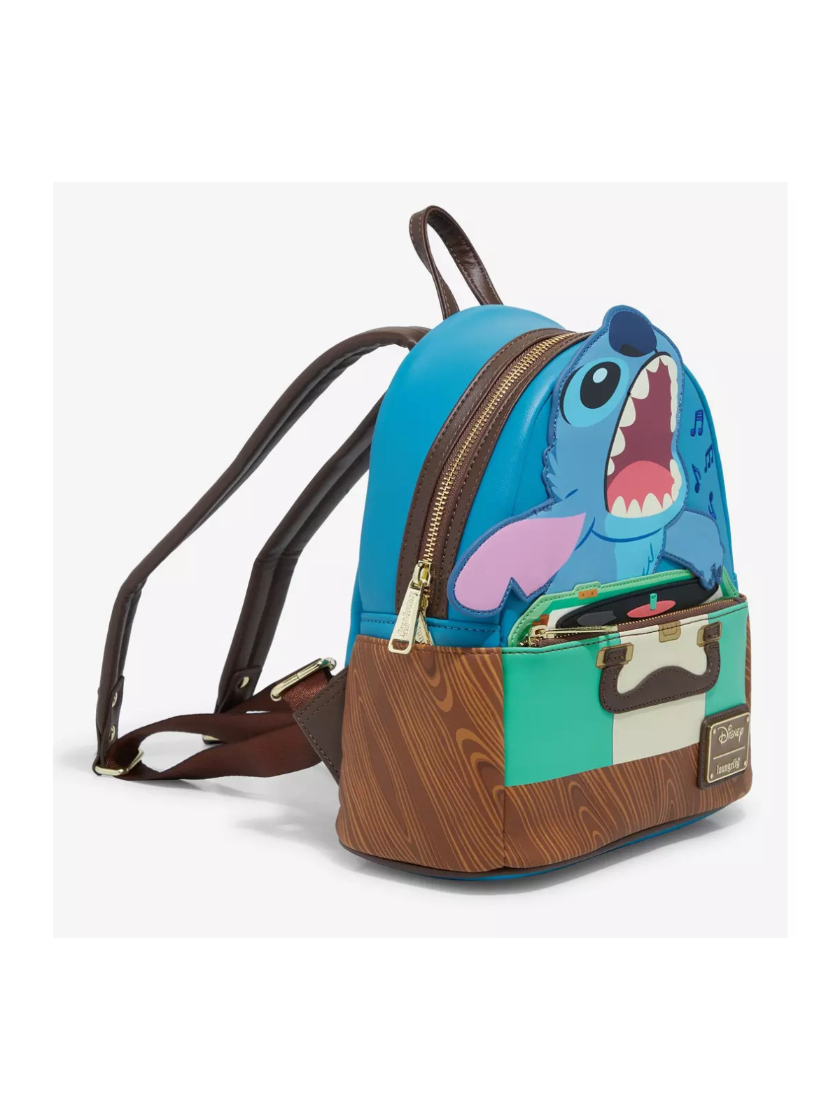 Sac à dos Record player Stitch LOUNGEFLY