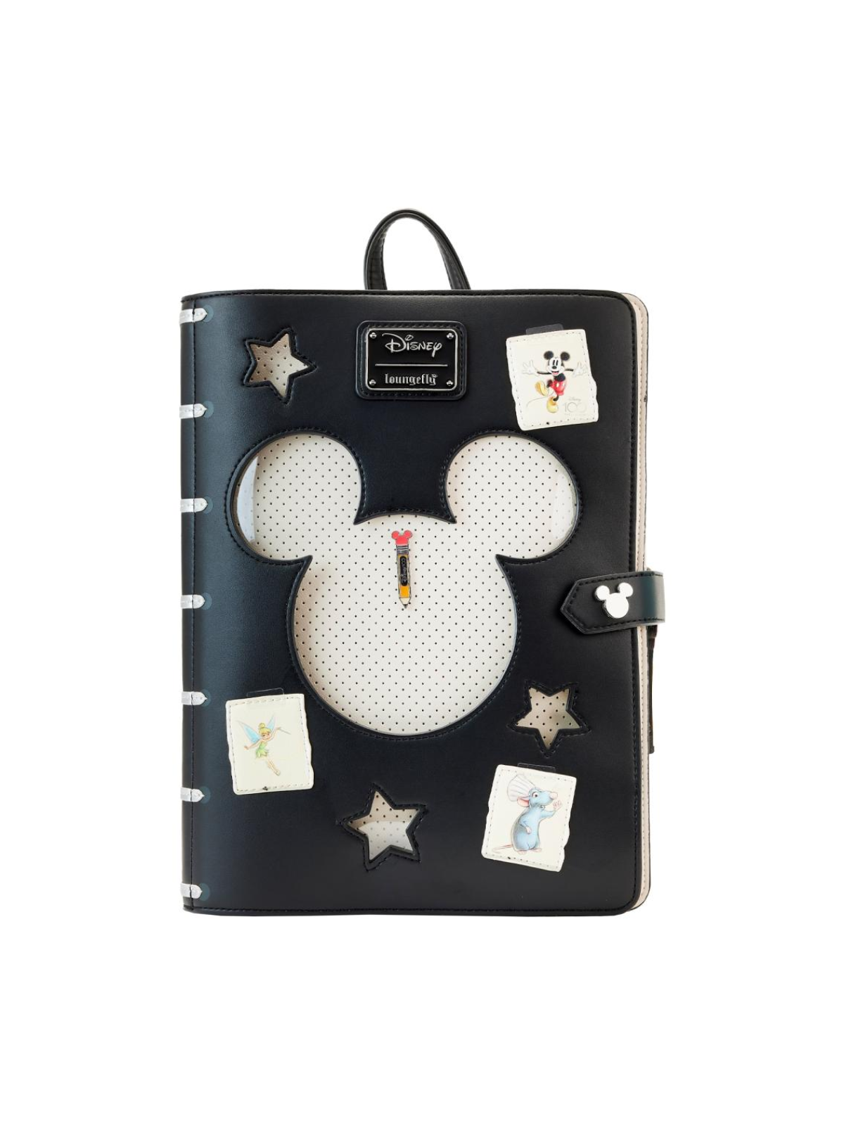 Sac à dos Sketchbook Pin trader 100ème Anniversaire Disney LOUNGEFLY