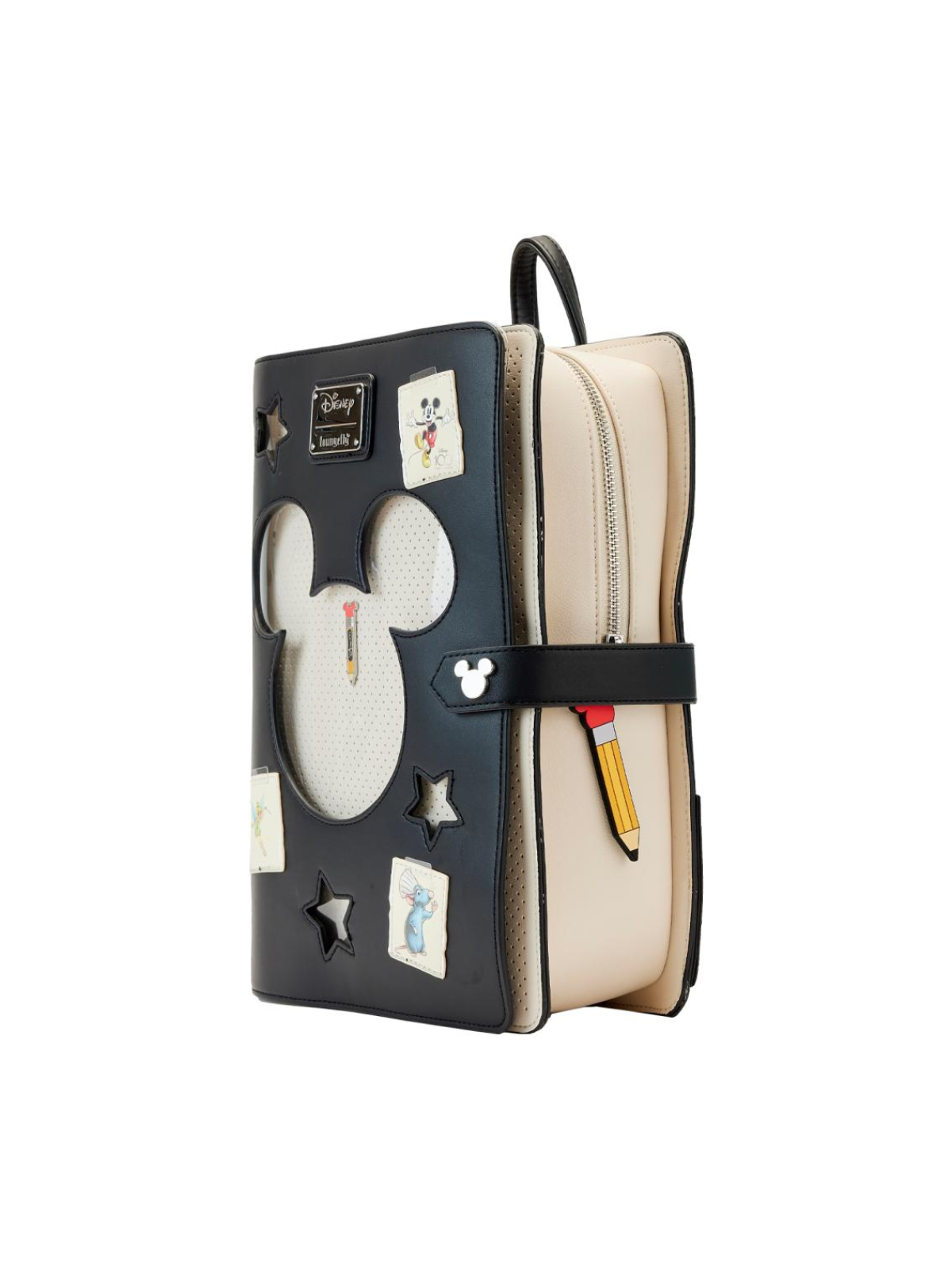 Sac à dos Sketchbook Pin trader 100ème Anniversaire Disney LOUNGEFLY