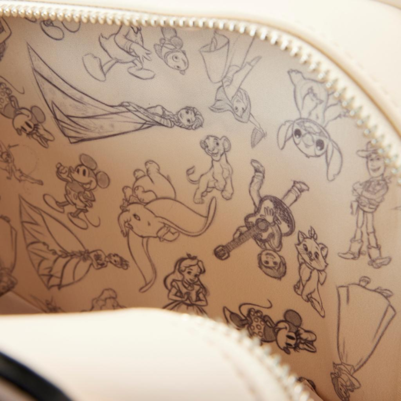 Sac à dos Sketchbook Pin trader 100ème Anniversaire Disney LOUNGEFLY