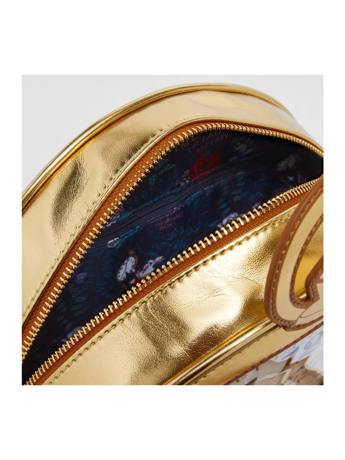 Sac à bandoulière White Rabbit pocket watch Alice au pays des merveilles LOUNGEFLY