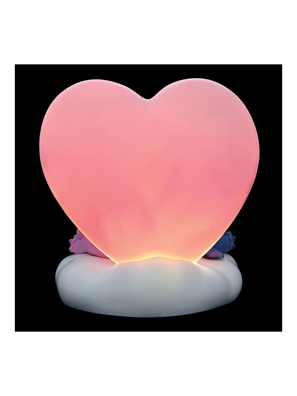 Figurine Stitch & Angel Cœur Lumineux Disney 6014914