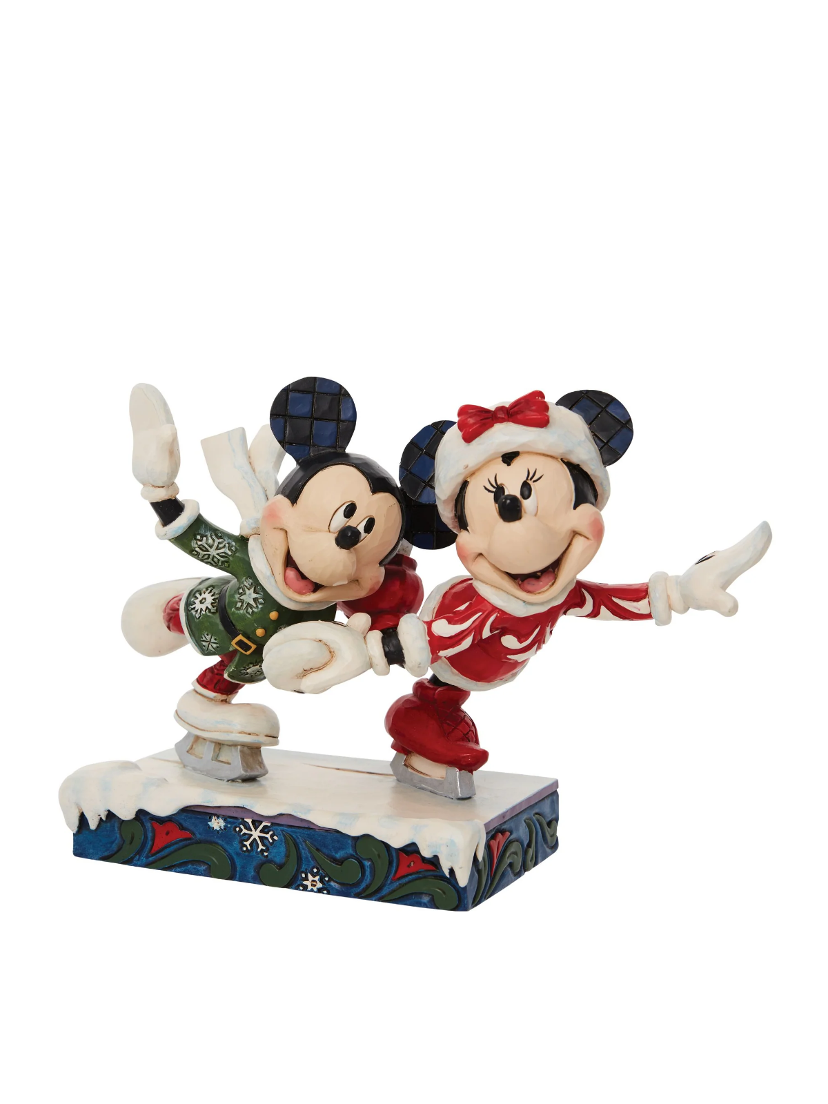 Figurine Mickey et Minnie Patin à glace Disney Traditions 6010871