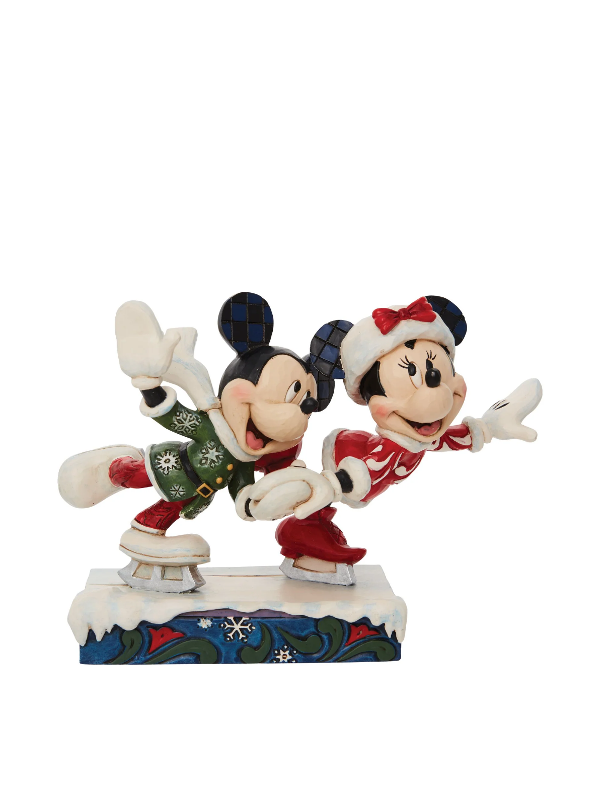 Figurine Mickey et Minnie Patin à glace Disney Traditions 6010871
