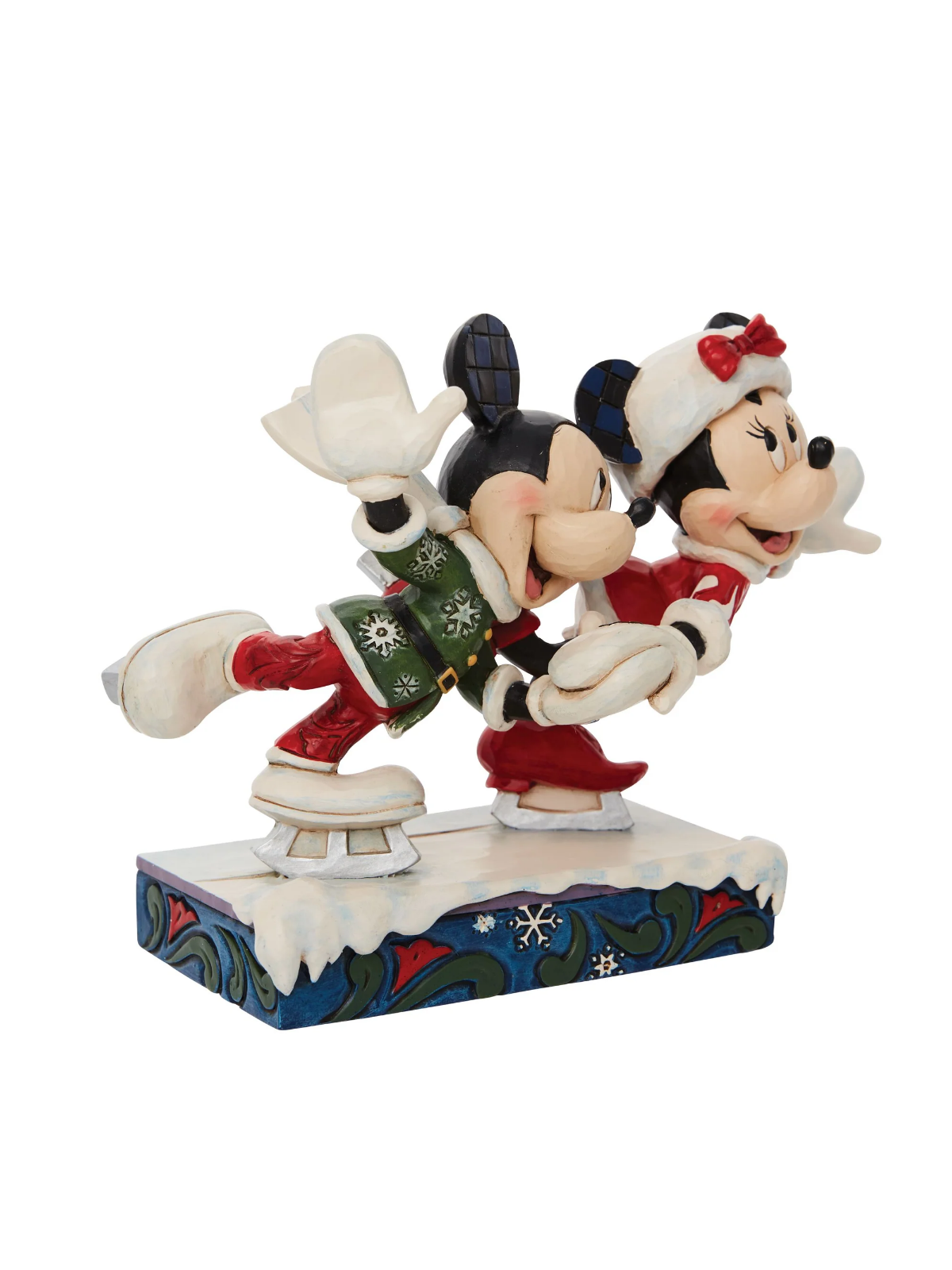 Figurine Mickey et Minnie Patin à glace Disney Traditions 6010871