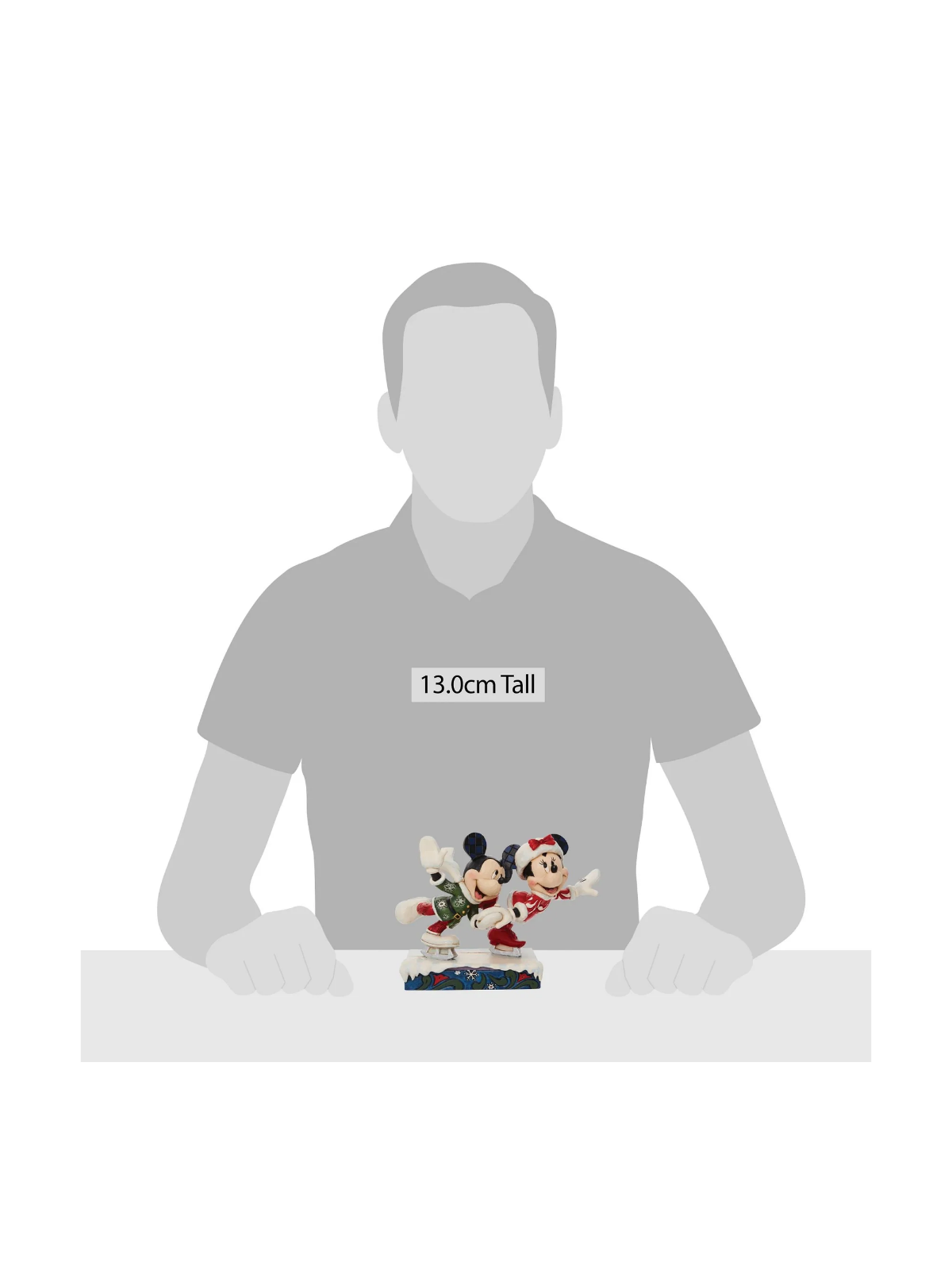 Figurine Mickey et Minnie Patin à glace Disney Traditions 6010871