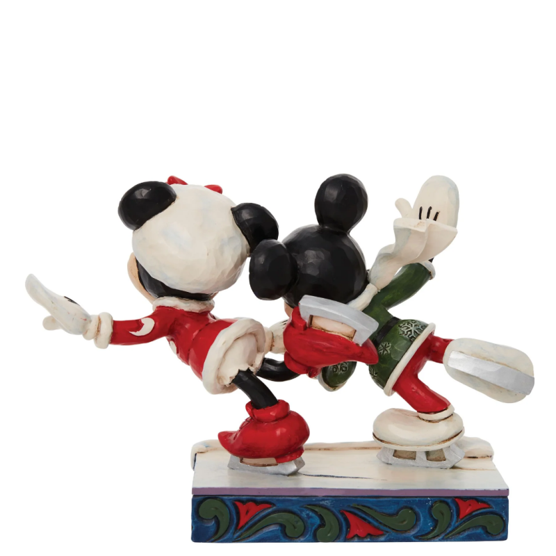 Figurine Mickey et Minnie Patin à glace Disney Traditions 6010871