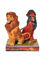 Figurine Simba et Scar Le Roi Lion Disney Traditions 6010093