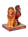 Figurine Simba et Scar Le Roi Lion Disney Traditions 6010093