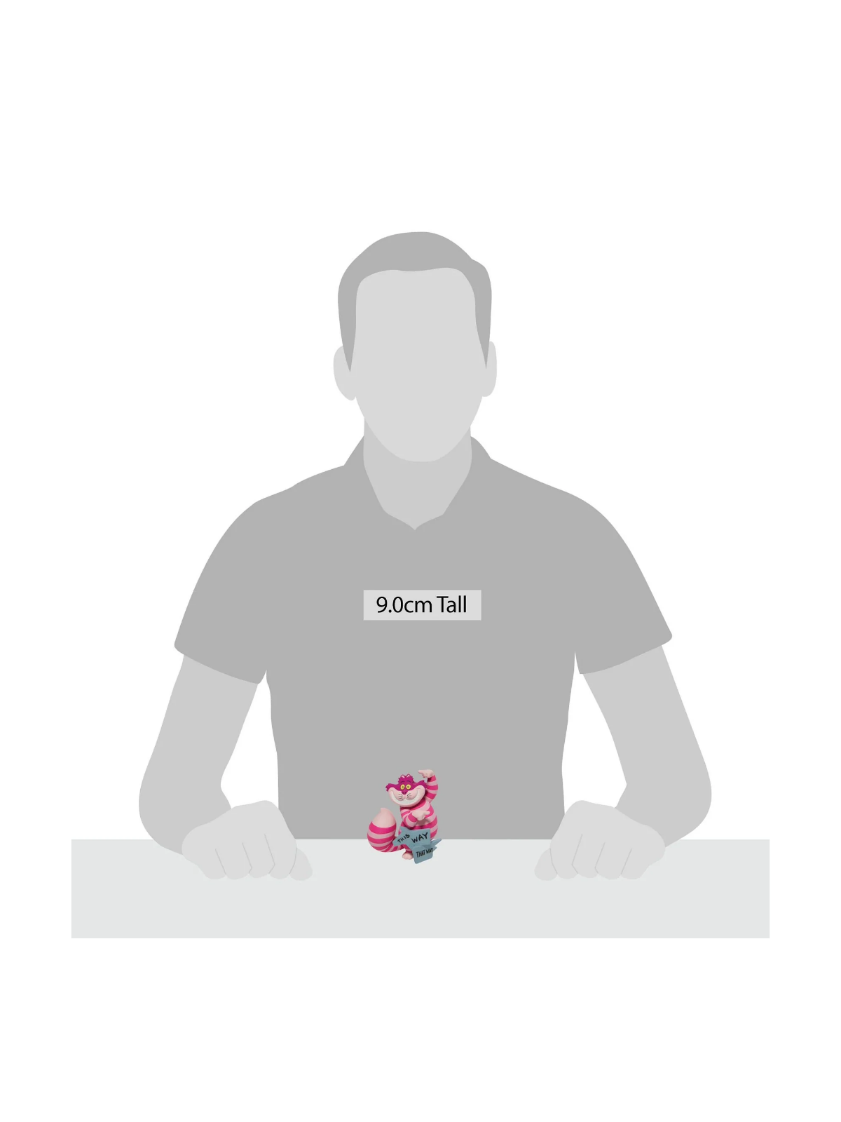 Figurine Cheshire "Par ici" Alice au Pays des Merveilles Disney Showcase 6008699