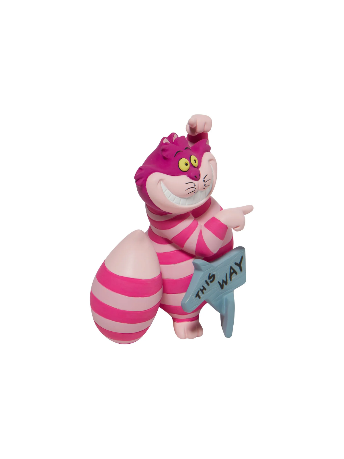Figurine Cheshire "Par ici" Alice au Pays des Merveilles Disney Showcase 6008699