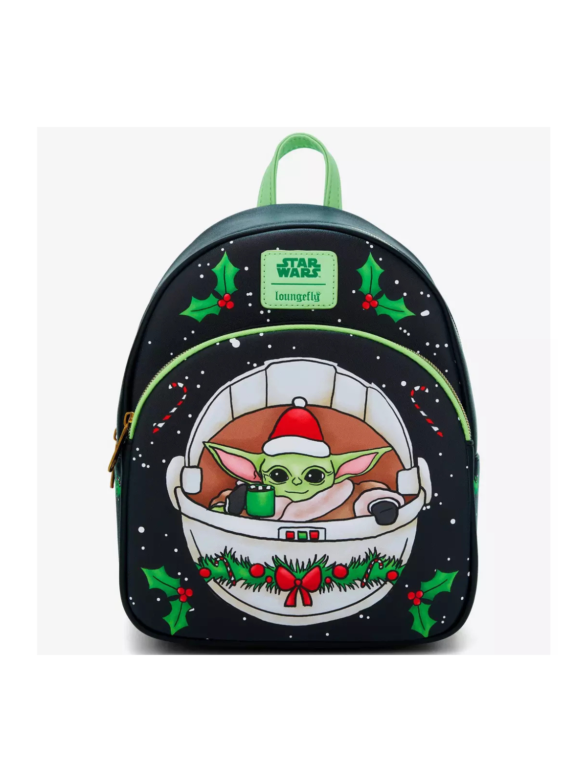 Sac à dos Grogu Cocoa Holiday Star wars LOUNGEFLY