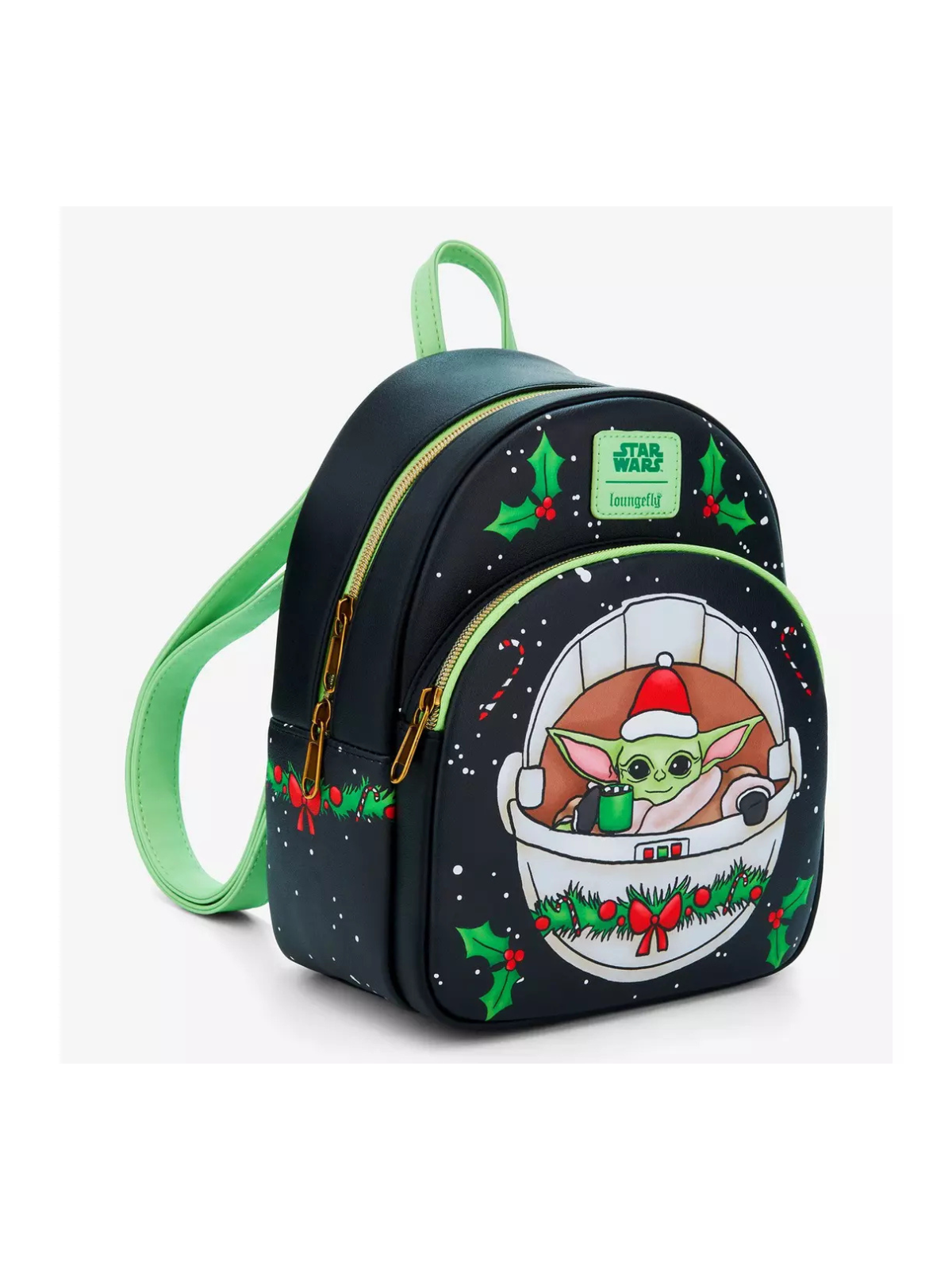 Sac à dos Grogu Cocoa Holiday Star wars LOUNGEFLY