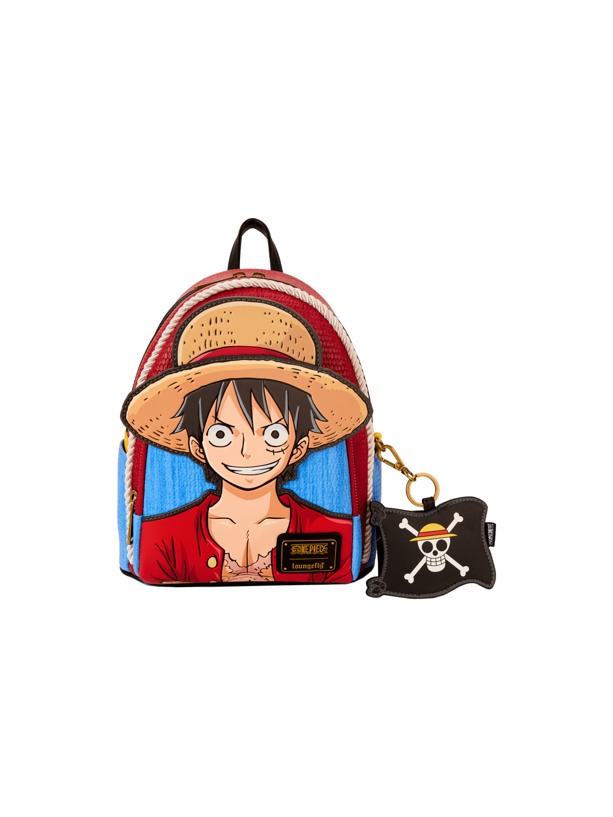 Sac à dos NYCC Limited Edition One Piece Luffy Cosplay LOUNGEFLY