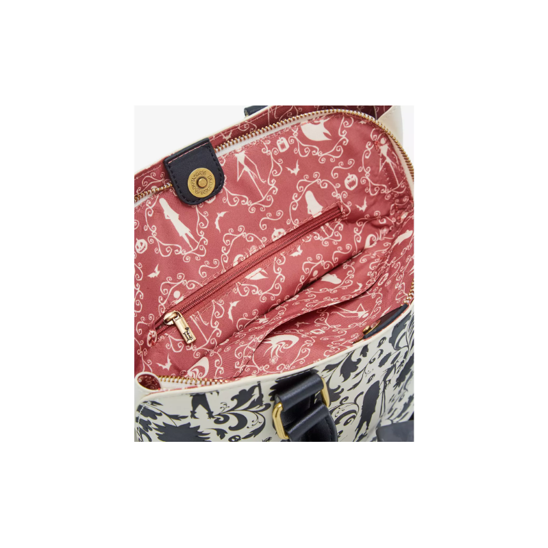 sac a bandoulière silhouette icons l'étrange noel de monsieur jack LOUNGEFLY