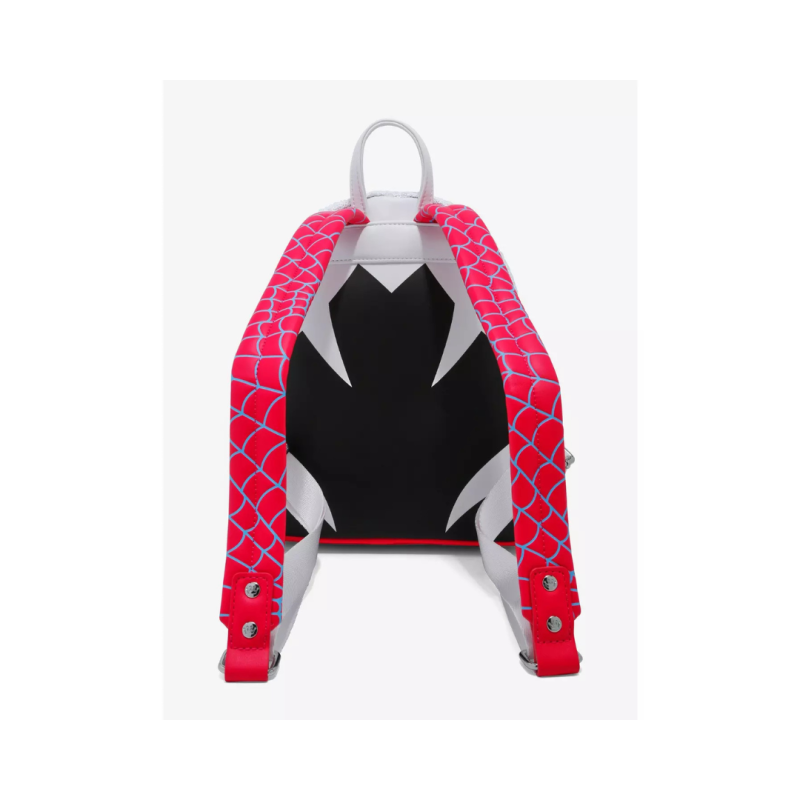 Sac à dos Spider Gwen sequins cosplay Spiderman Marvel LOUNGEFLY