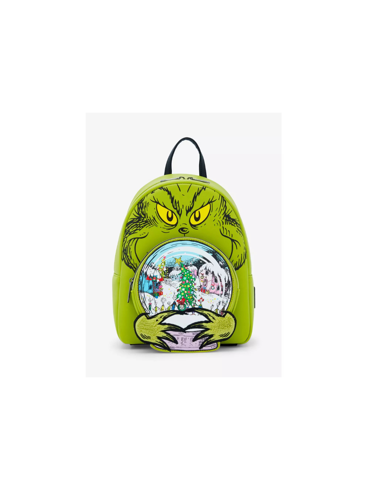 Sac à dos Snowglobe stole christmas The Grinch LOUNGEFLY