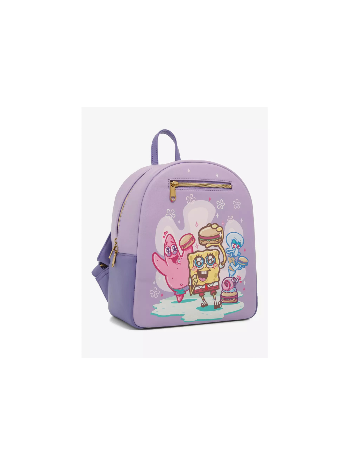 Sac à dos 25th anniversaire lavender Bob l'éponge LOUNGEFLY