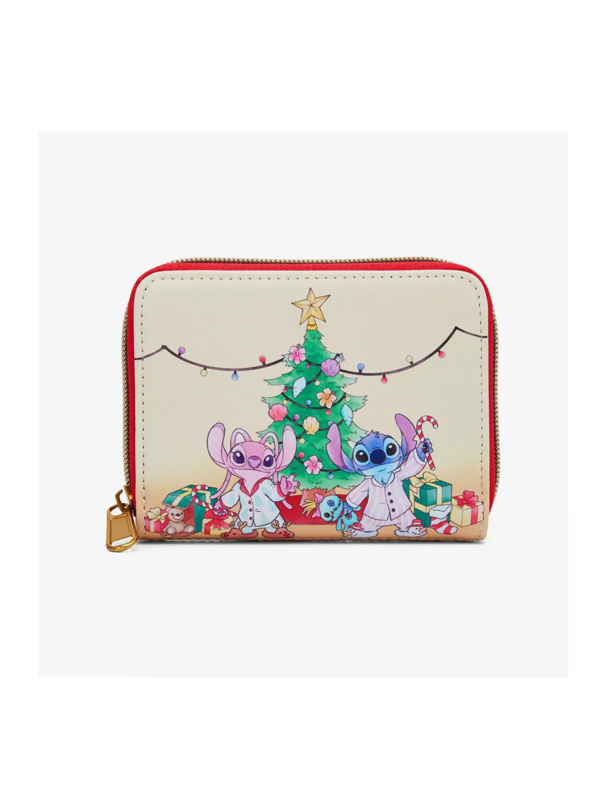 Portefeuille Holiday Tree Lilo & Stitch LOUNGEFLY