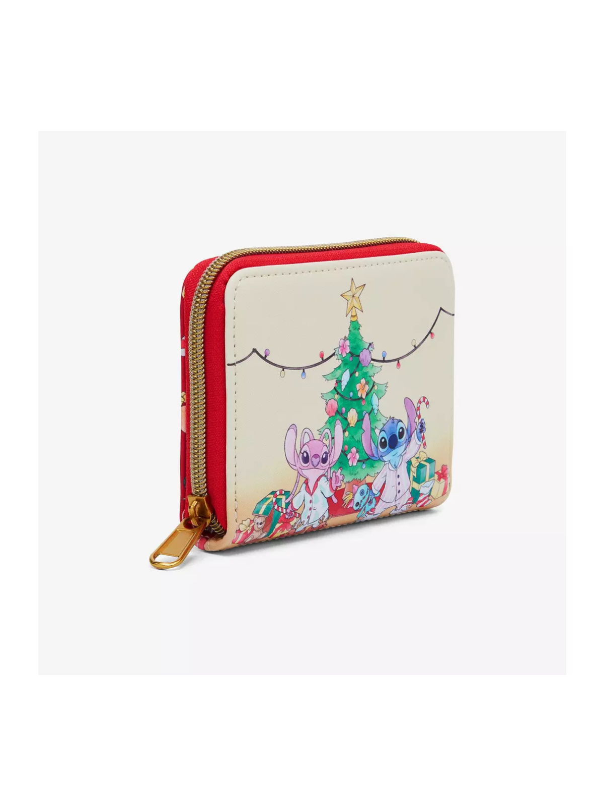 Portefeuille Holiday Tree Lilo & Stitch LOUNGEFLY